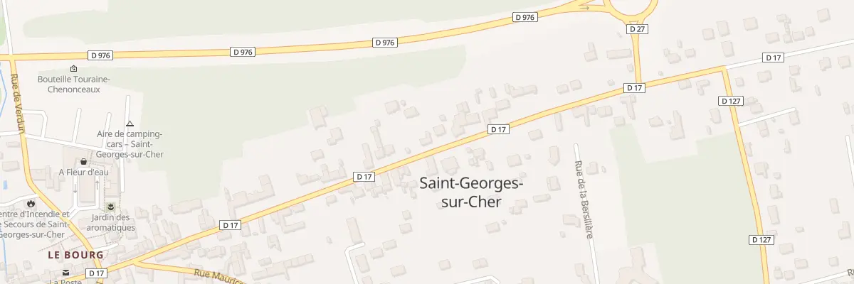 Plan du 155 Rue du Gen de Gaulle à Saint-Georges-sur-Cher