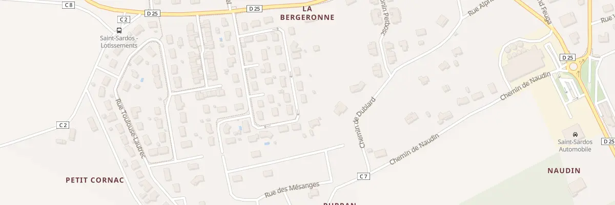 Plan du 17 Rue Ingres à Saint-Sardos