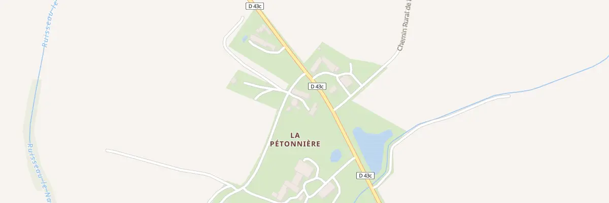 Plan du 5103 La Pétonnière à Paulnay