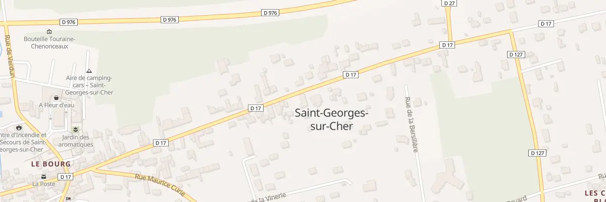Plan du 156 Rue du Gen de Gaulle à Saint-Georges-sur-Cher