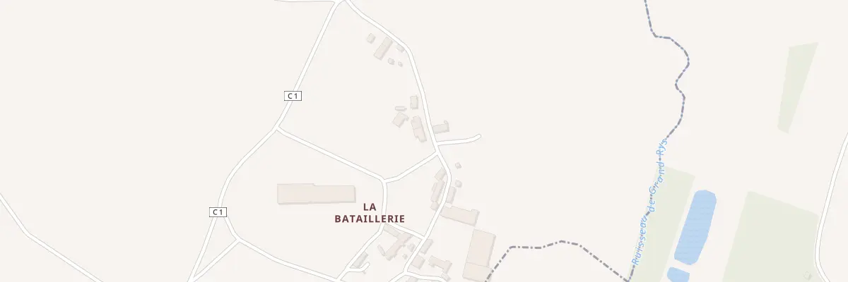 Plan du 12 La Bataillerie à Fléré-la-Rivière