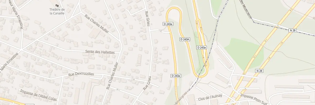 Plan du 40 Rue Grieu à Rouen