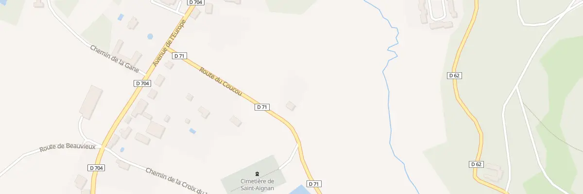 Plan du 225 Rte du Coucou à Hautefort