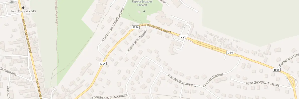 Plan du 8 Rue des Bleuets à Amfreville-la-Mi-Voie