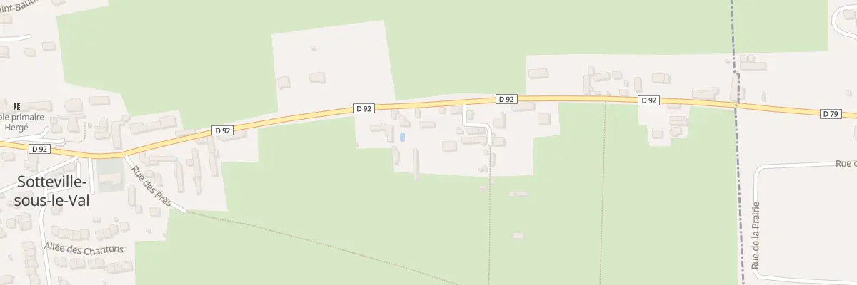 Plan du 140 Rue du Village à Sotteville-sous-le-Val