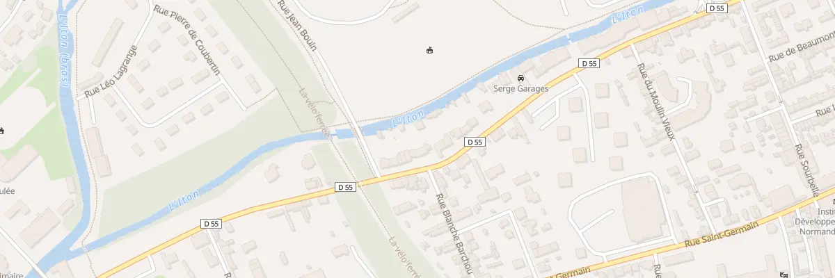 Plan du 42 Av Aristide Briand à Évreux