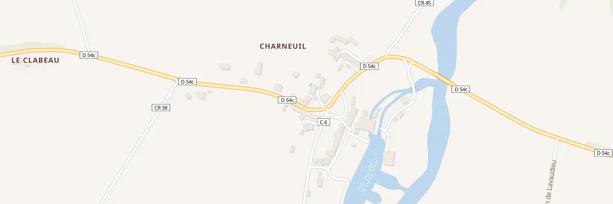 Plan du 5095 Charneuil à Mauvières