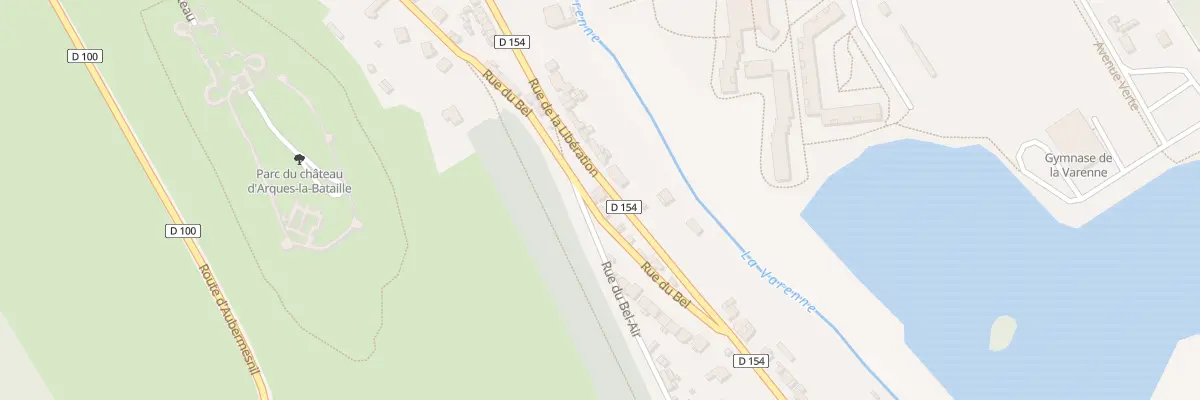 Plan du 48 Rue de la Libération à Arques-la-Bataille