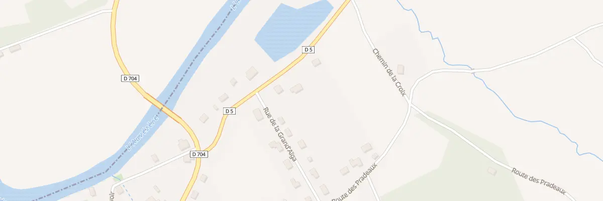 Plan du 220 Rte de Génis à Cherveix-Cubas