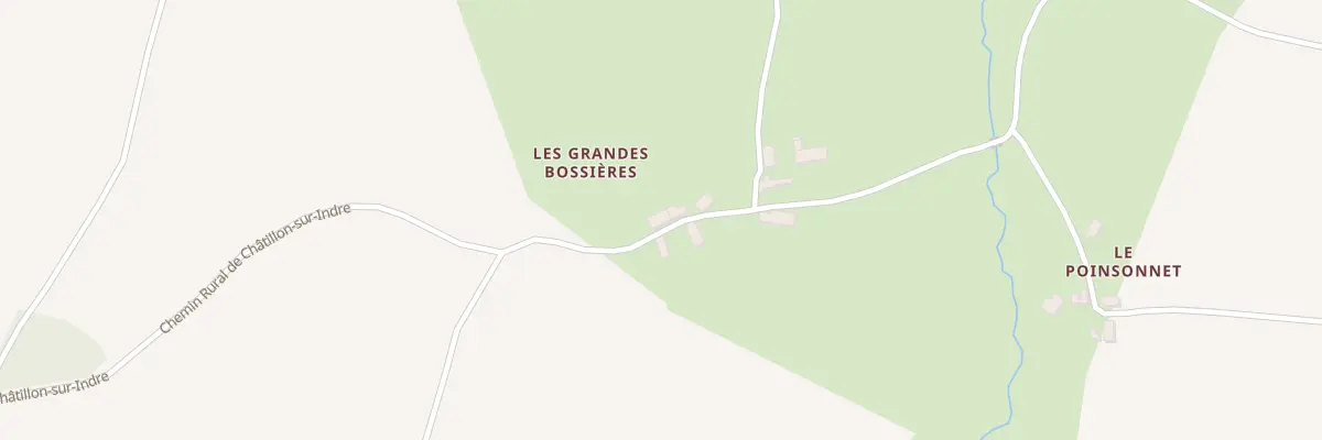 Plan du 5000 Les Grandes Bossières à Cléré-du-Bois