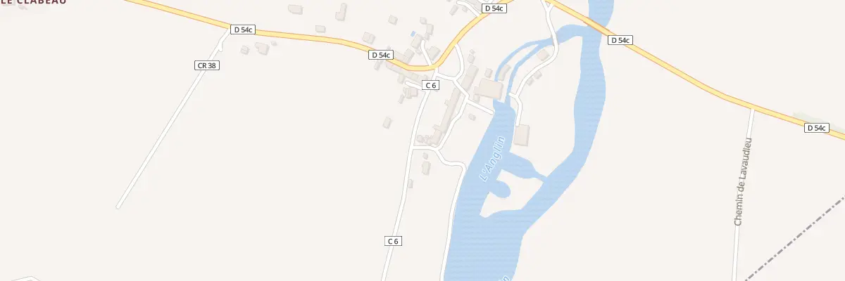 Plan du 39 Charneuil à Mauvières