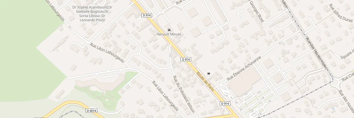 Plan du 3 Rte de Paris à Bonsecours