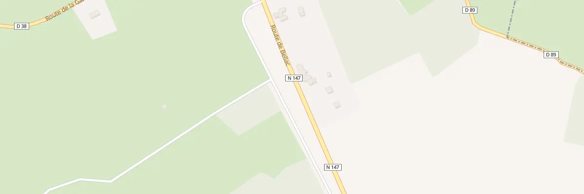 Plan du 3 Le Chatain Sud Est à Chamboret
