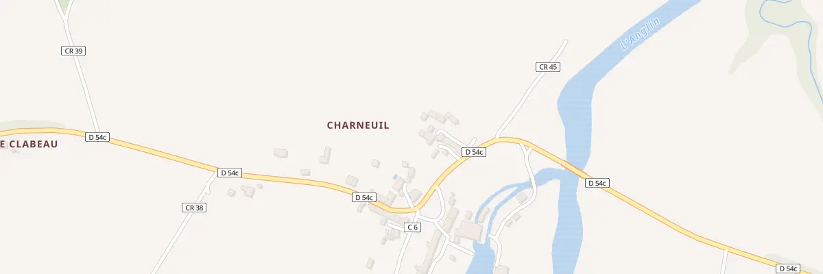 Plan du 4 Charneuil à Mauvières