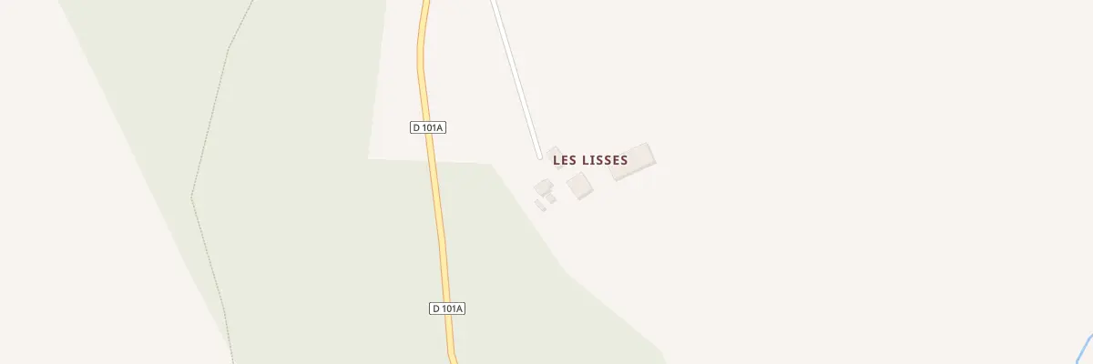 Plan du 1 Les Lisses à Chamboret