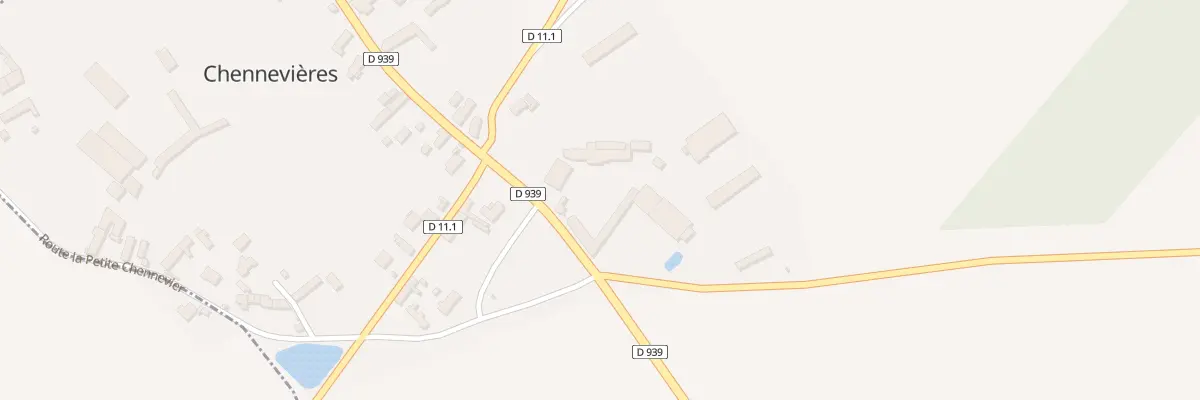Plan du 1 Rue de la Chapelle Chenneviere à Maillebois