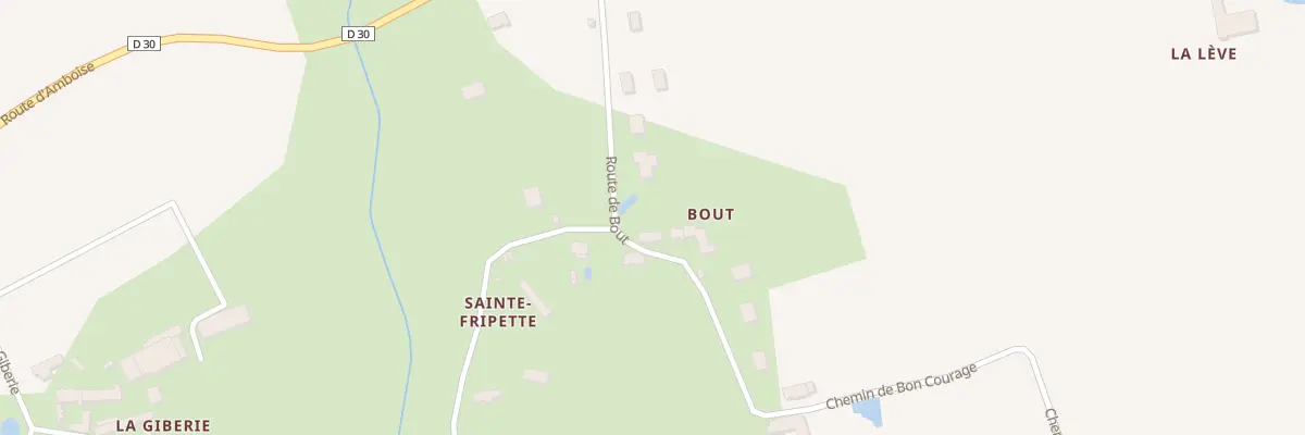 Plan du 11 Rte de Bout à Vallières-les-Grandes