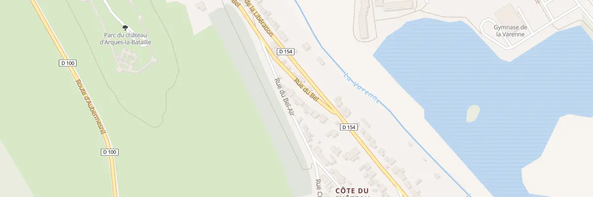 Plan du 6 Rue du Bel à Arques-la-Bataille