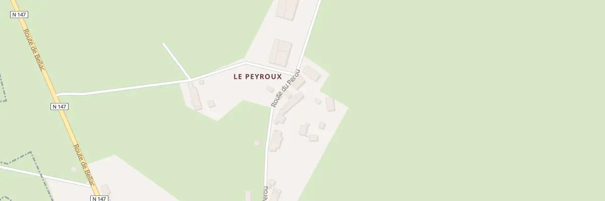Plan du 16 Le Peyroux à Chamboret
