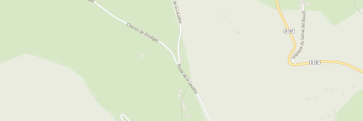 Plan du 176 Coumo Ledaou à Alos