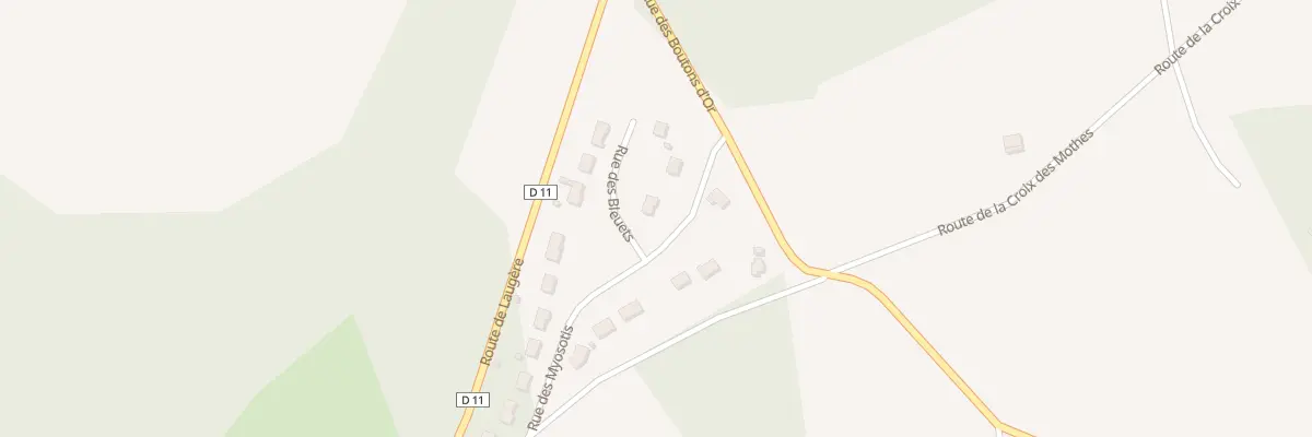 Plan du 15 Rue des Myosotis à Ladignac-le-Long