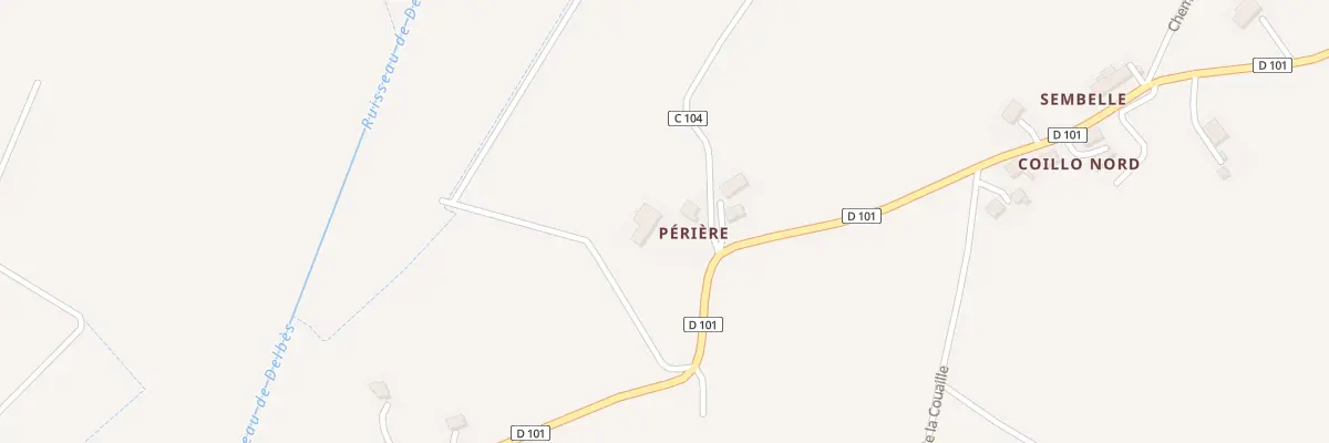 Plan du 2543 Rte des Vergers à Moissac