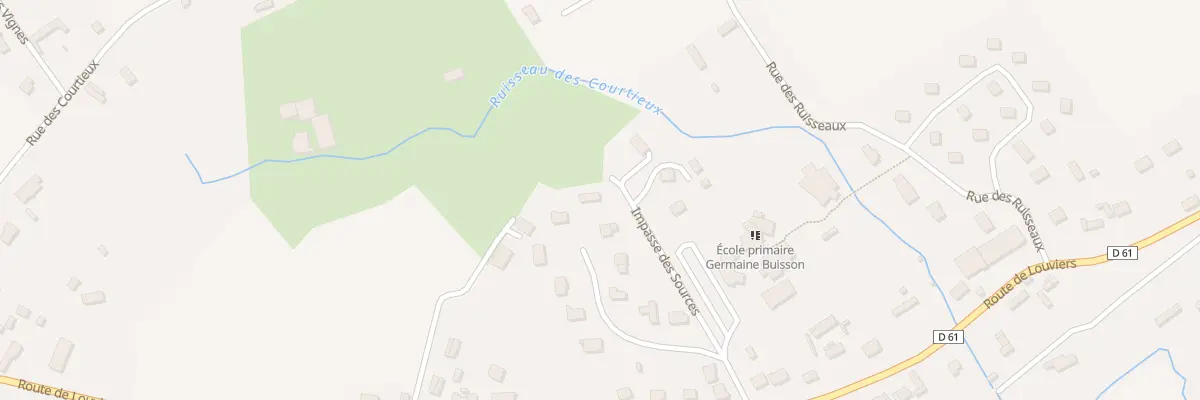 Plan du 12 Rue des Varennes à Hondouville