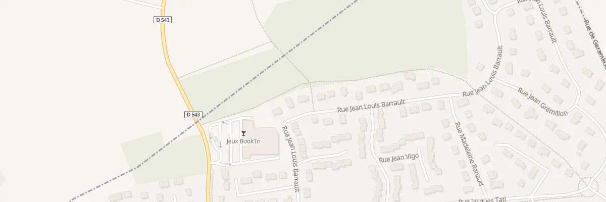 Plan du 5 Rue Jean Louis Barrault à Évreux