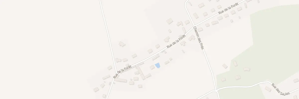 Plan du 13 Rue de la Forêt à Aviron
