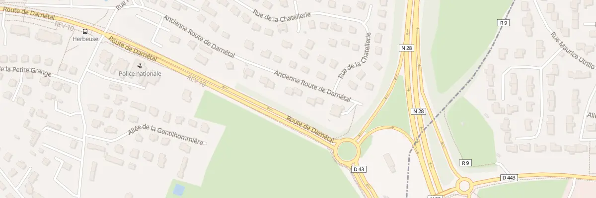 Plan du 304 Rue Ancienne Route de Darnetal à Bois-Guillaume