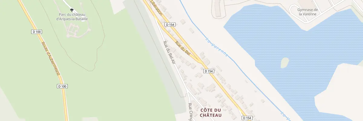 Plan du 10 Rue Bel Air à Arques-la-Bataille