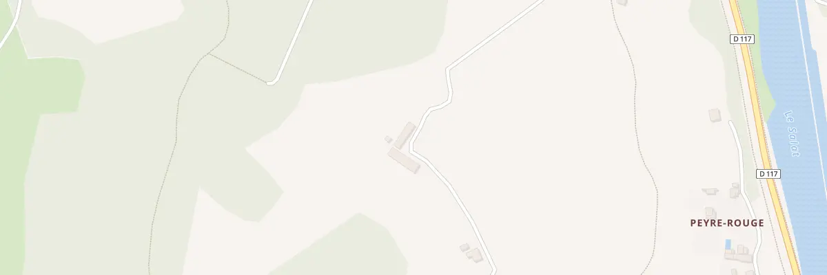 Plan du 322 Montfort à Saint-Lizier