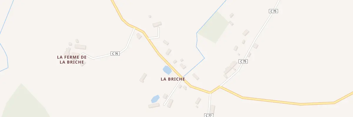 Plan du 5 La Briche à Unverre