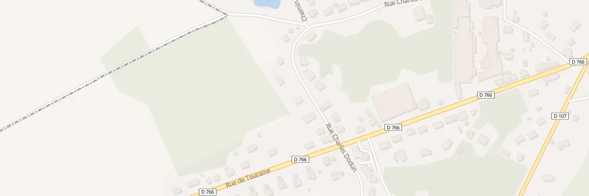 Plan du 33 Rue Charles Dodun à Herbault