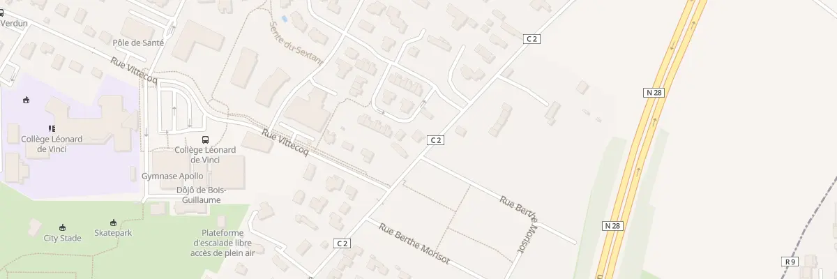 Plan du 1535 Rue Herbeuse à Bois-Guillaume