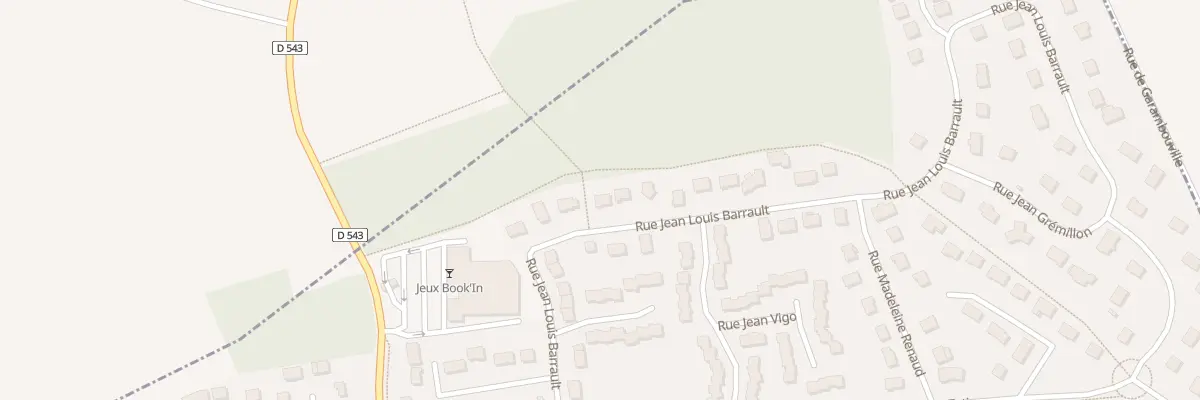 Plan du 7 Rue Jean Louis Barrault à Évreux