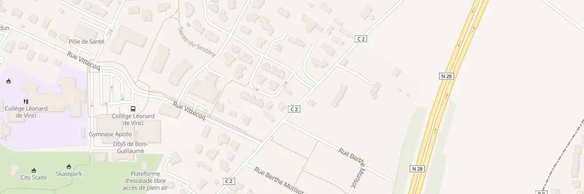 Plan du 1550 Rue Herbeuse à Bois-Guillaume