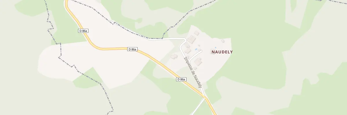 Plan du 1 Imp de Naudely à Montberaud