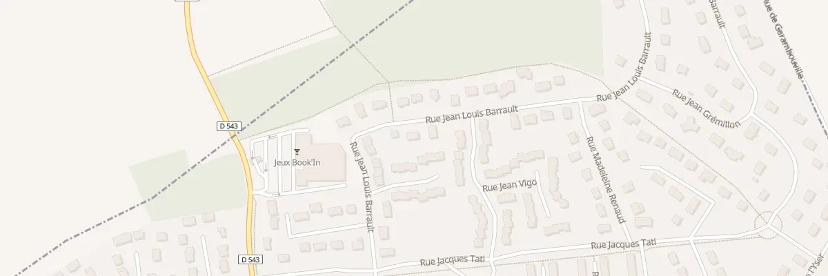 Plan du 14 Rue Jean Louis Barrault à Évreux