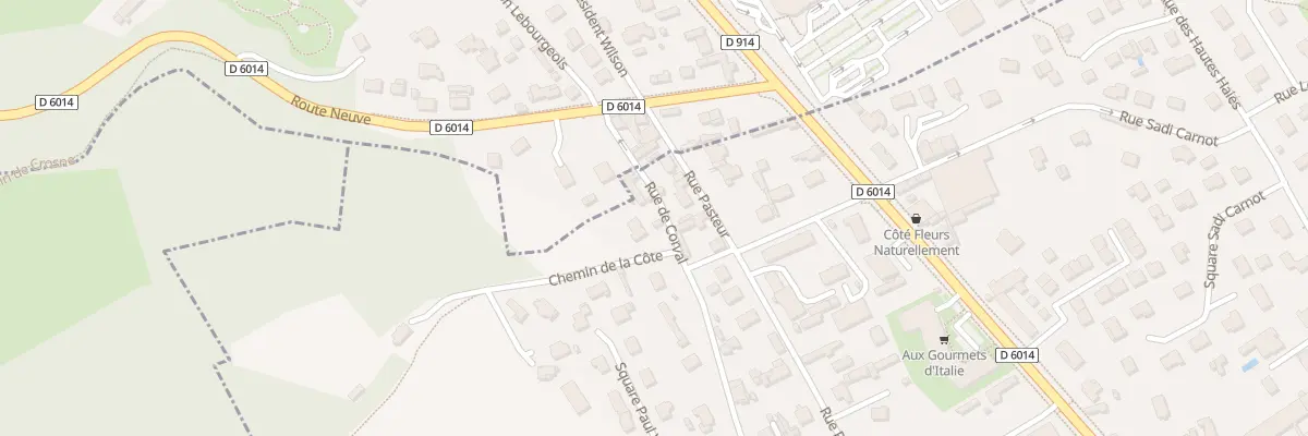 Plan du 51 Rue de Corval au Mesnil-Esnard