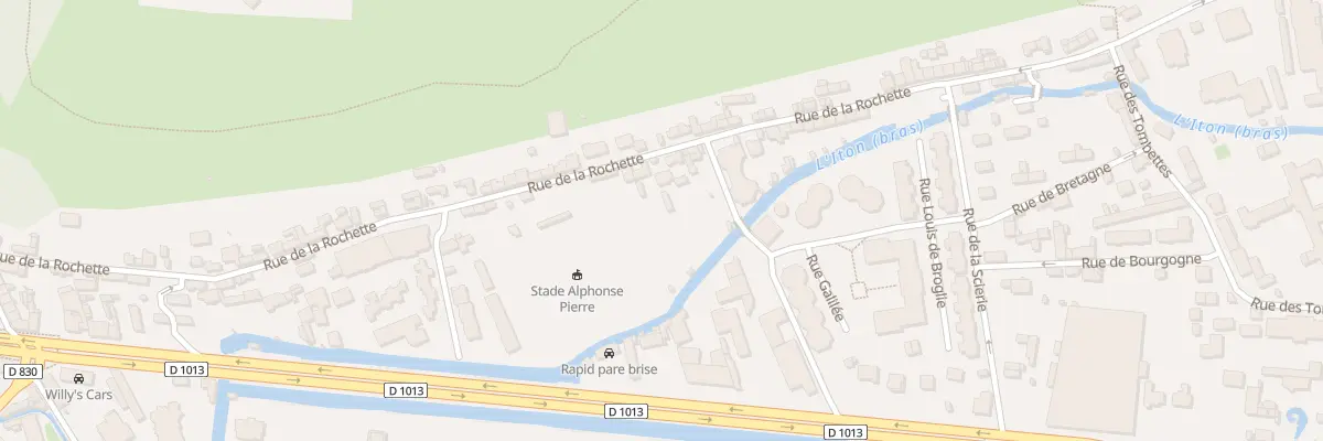Plan du 93 Rue de la Rochette à Évreux