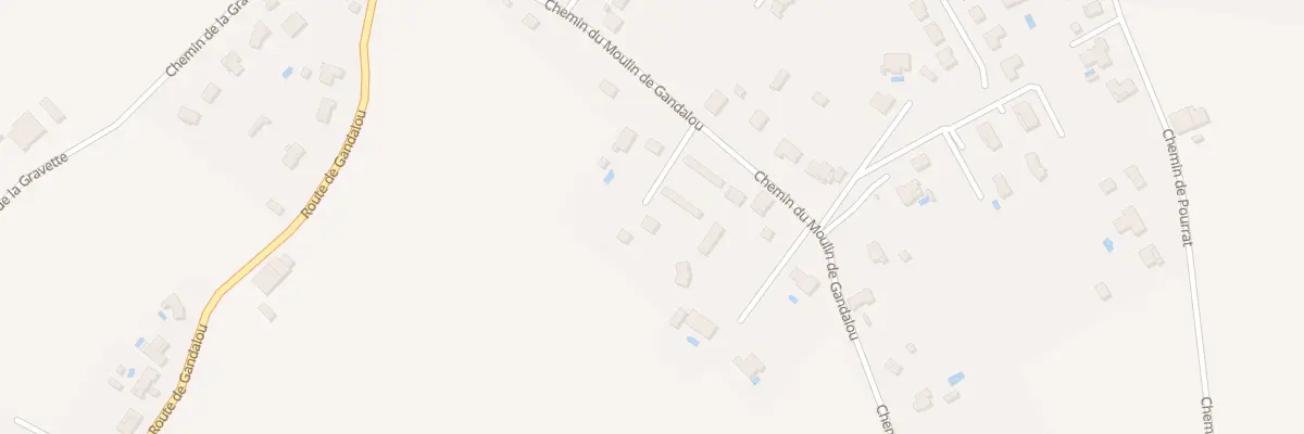 Plan du 264 Che du Moulin de Gandalou à Castelsarrasin