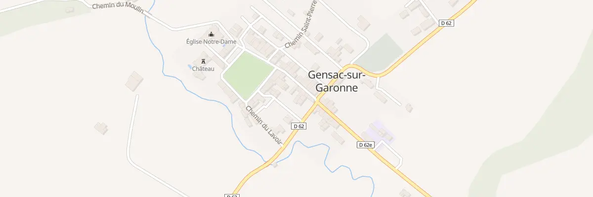 Plan du 28 Le Village à Gensac-sur-Garonne
