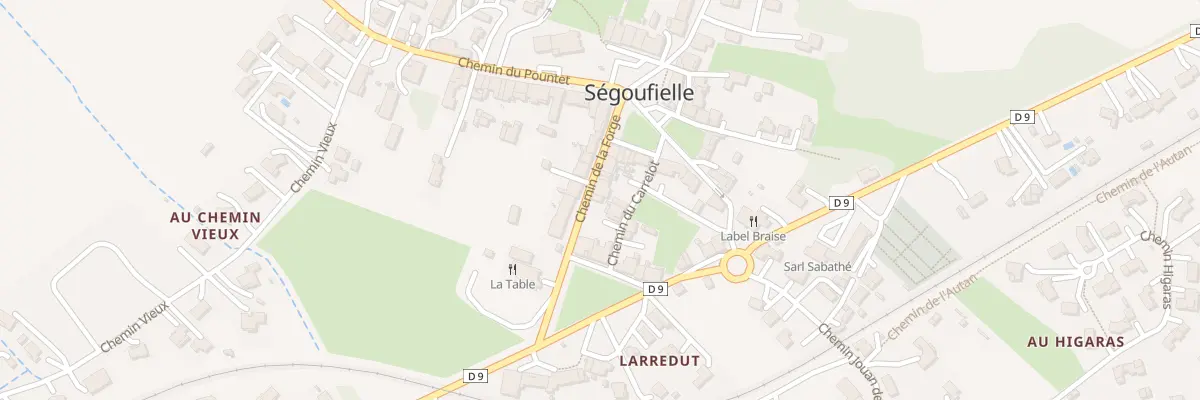 Plan du 89 Chem de la Forge à Ségoufielle