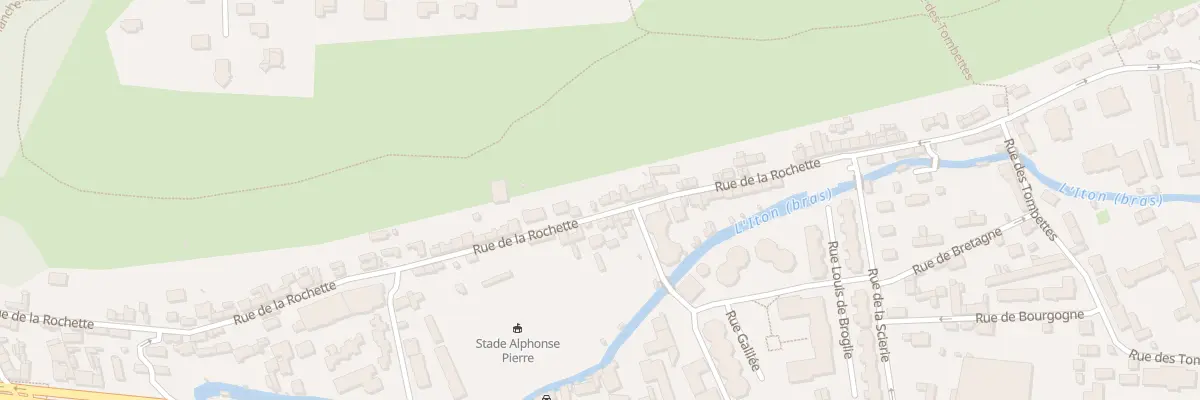 Plan du 110A Rue de la Rochette à Évreux