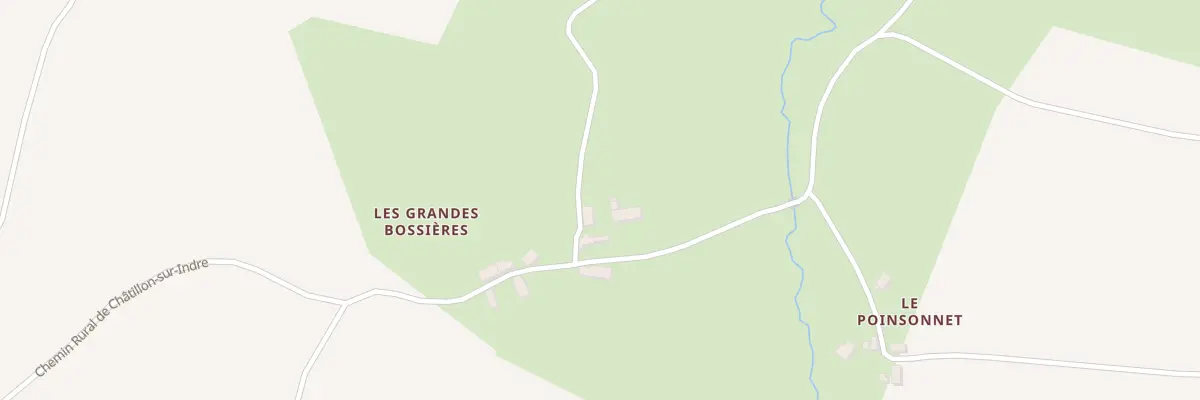 Plan du 5124 Les Grandes Bossières à Cléré-du-Bois