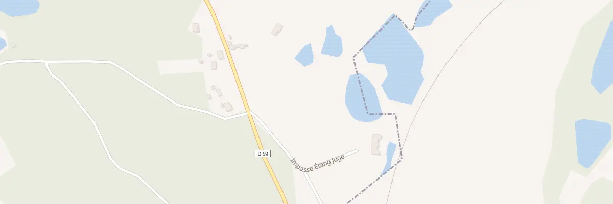 Plan du 1 Imp Etang Juge à Rilhac-Lastours