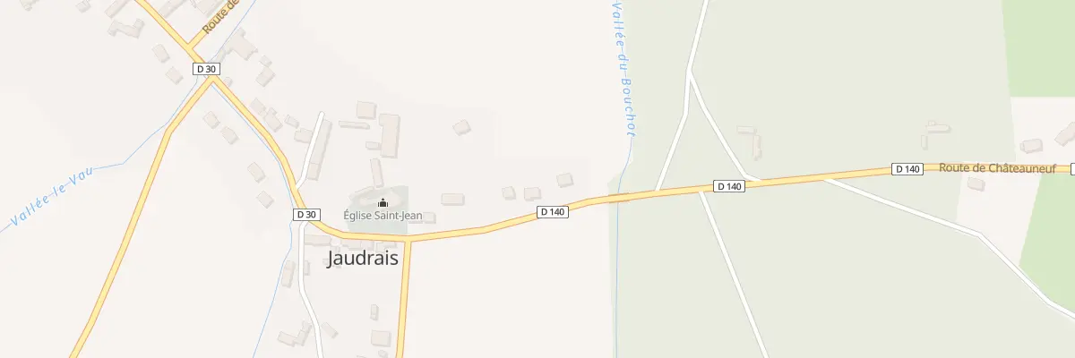 Plan du 6 Rue de la Mairie à Jaudrais