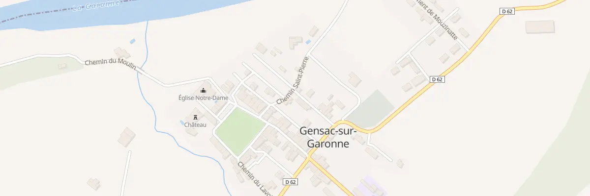 Plan du 57 Le Village à Gensac-sur-Garonne