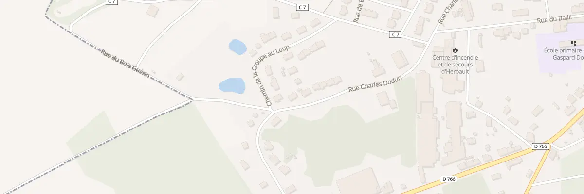 Plan du 27G Rue Charles Dodun à Herbault